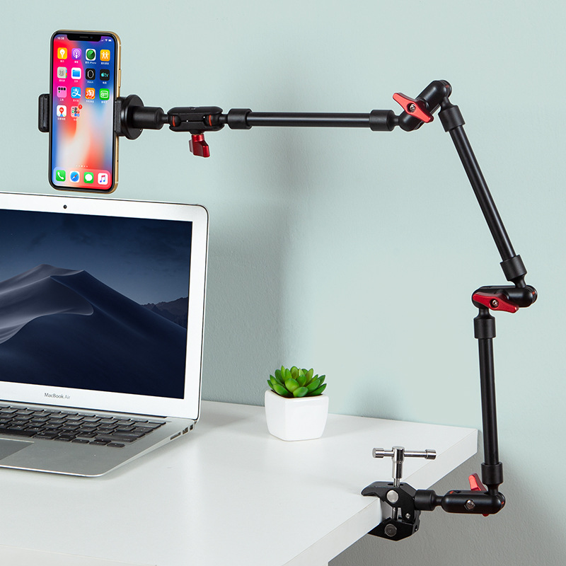 Uchwyt do smartfona Uchwyt do kamery Uchwyt do kamery Gopro Klips do montażu na ścianie Uchwyt do tabletu Studio Uchwyt do tabletu 32 cale magiczne ramię b