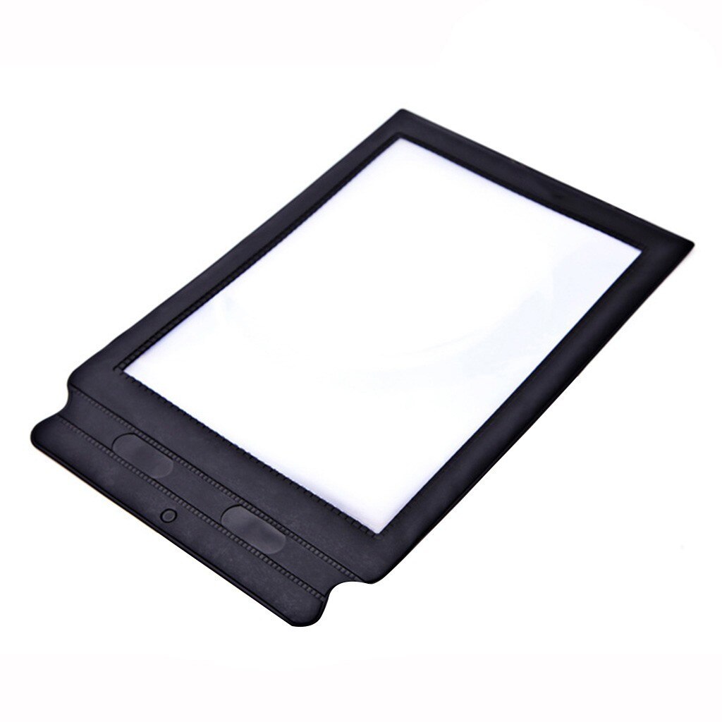 A4 Full Page Large Sheet Magnifier Magnifying Glass Reading Aid Lens Fresnel Ne Reading Glass Lens Book Page Magnification X3: Default Title