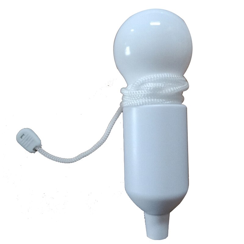 Draagbare buitenlamp met trekkoord, ledlamp, kampeerlantaarn, op batterijen, kleurrijke ledlamp, hanglamp, witte verlichting: Wit