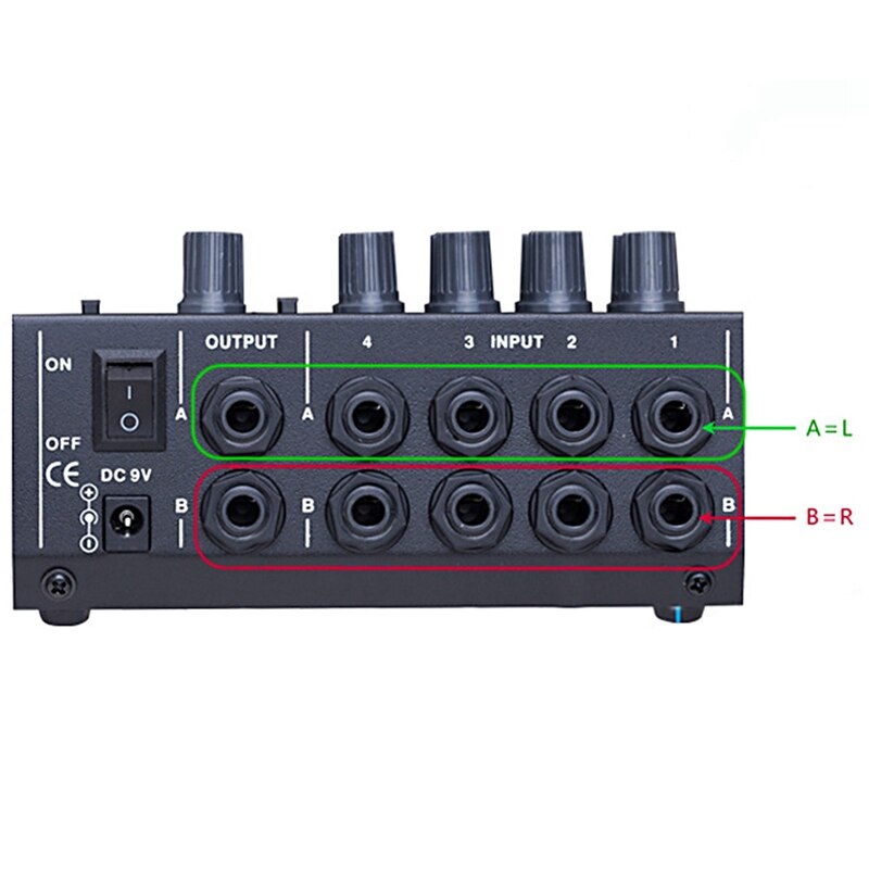 Mixing Console 8 Channel Panel Karaoke Microphone Sound Mixer Digital Adjusting Stereo Us Plug