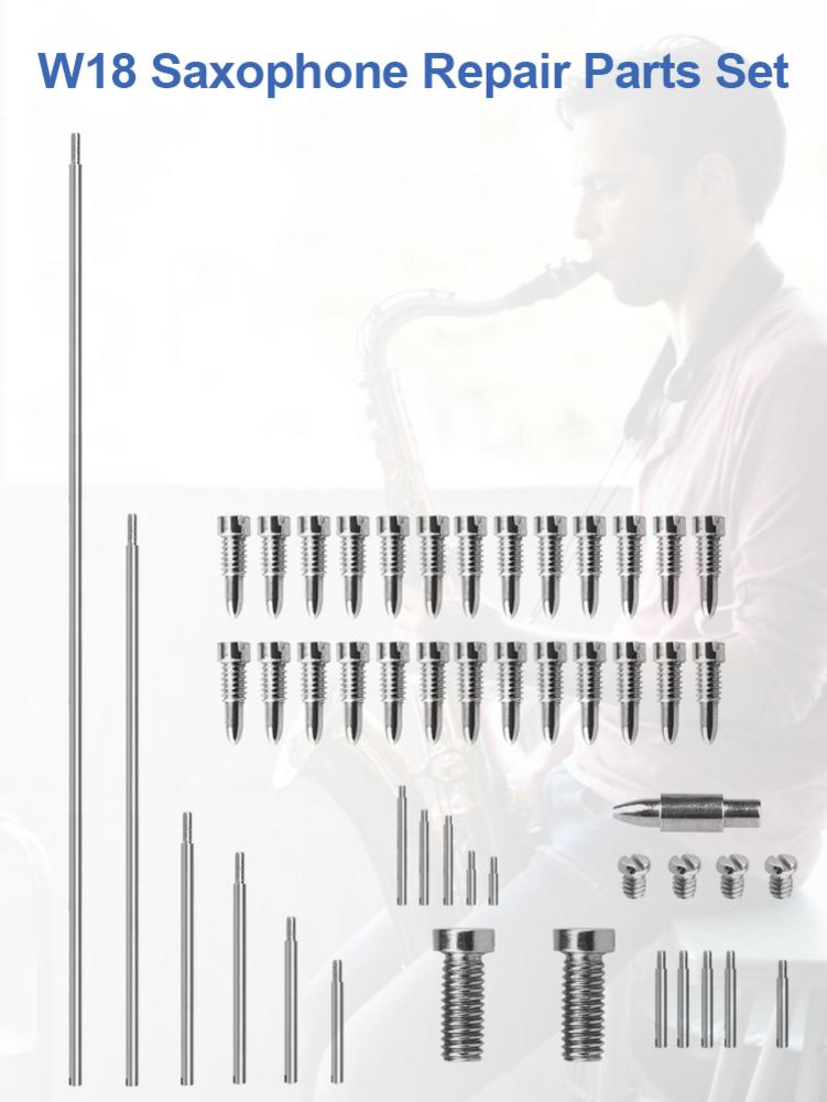 Accessori per la riparazione del sassofono kit di riparazione del Sax tenore accessori per strumenti musicali a percussione amante della musica strumenti di riparazione del Sax