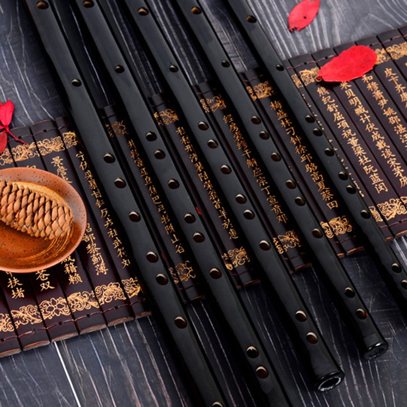 Bambusfløjter kinesiske traditionelle musikinstrumenter tværgående fløjter