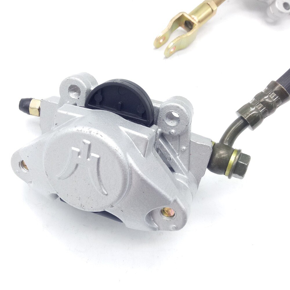 Rear Footbrake Brake Master Cylinder Caliper Disk For 200cc 250cc ATV Quad