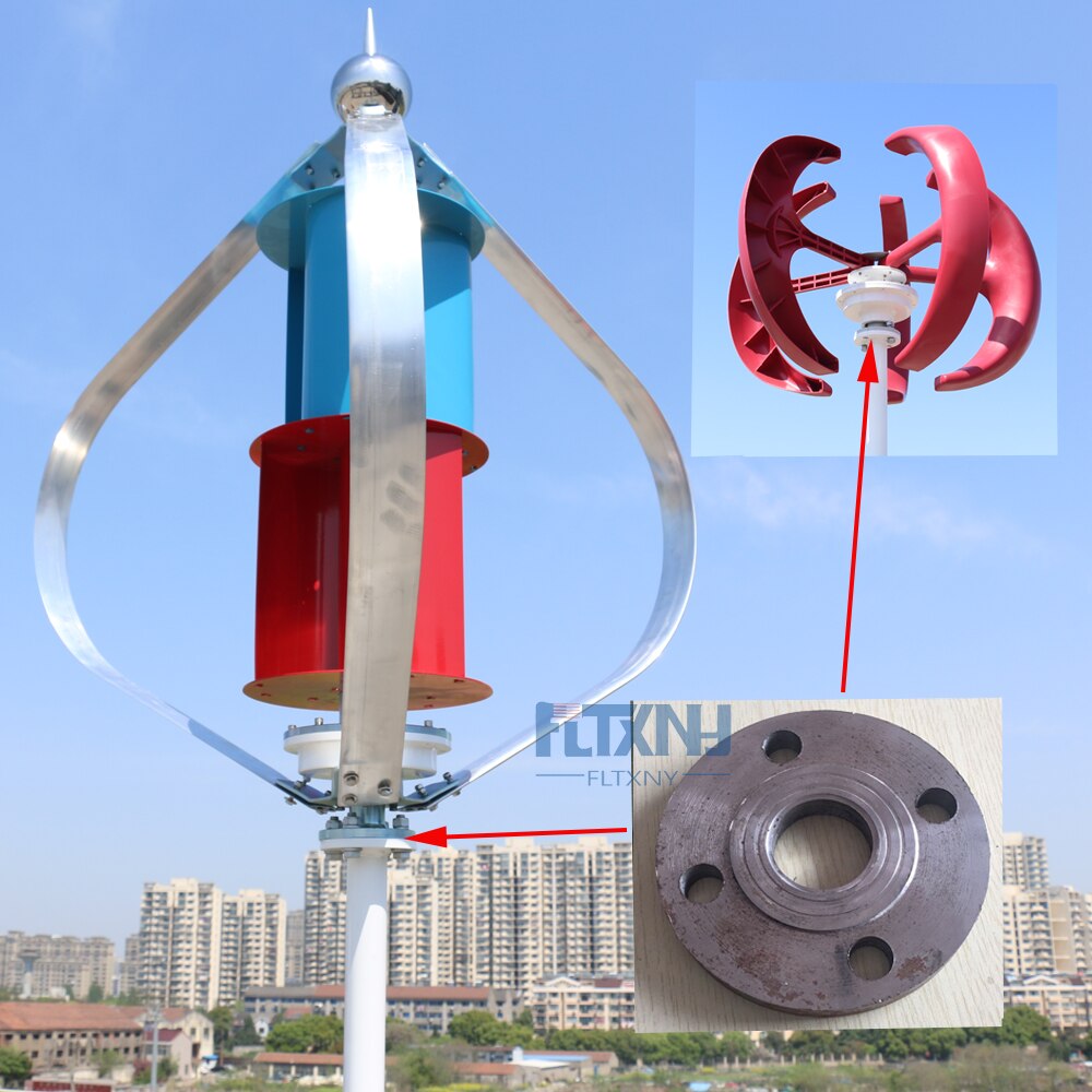 Fltxny Carbon Staal Windturbine Flens Voor Aansluiting Met Pole Voor Windturbine Gebruik Flens