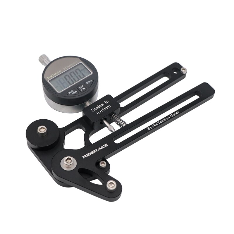 Medidor de tensión electrónico para bicicleta, comprobador de radios de rueda de bicicleta, indicador de alta precisión, tensiómetro estable y preciso, herramienta de reparación de MTB