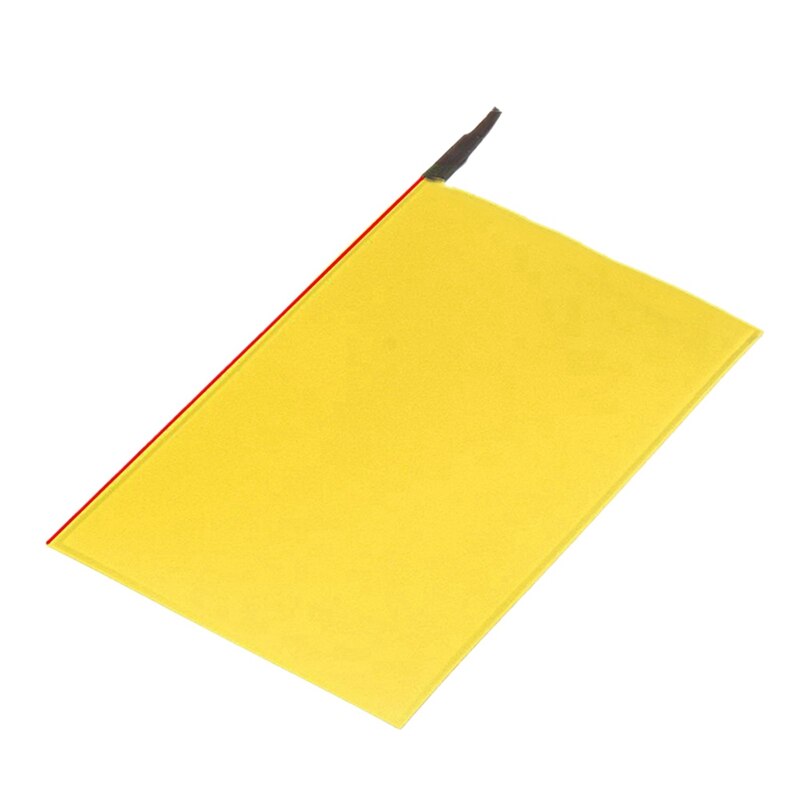 105Mm X 148Mm El Panel Elektroluminescerende Vel Neon Vel + Actuator 12V: Yellow