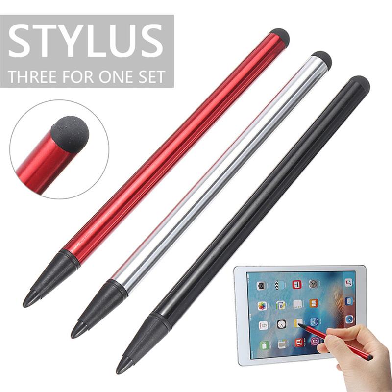 2 In 1 Touch Screen Pen Stylus Universele Voor Iphone Ipad Samsung Tablet Telefoon Pc