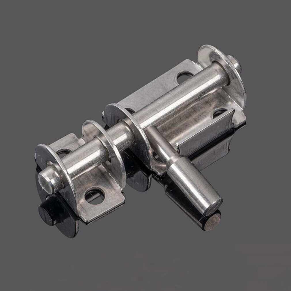 1.5 Polegada longo fechadura da porta slide parafuso 304 aço inoxidável trava da porta trinco para banheiro, vaso sanitário, galpão, quarto, móveis