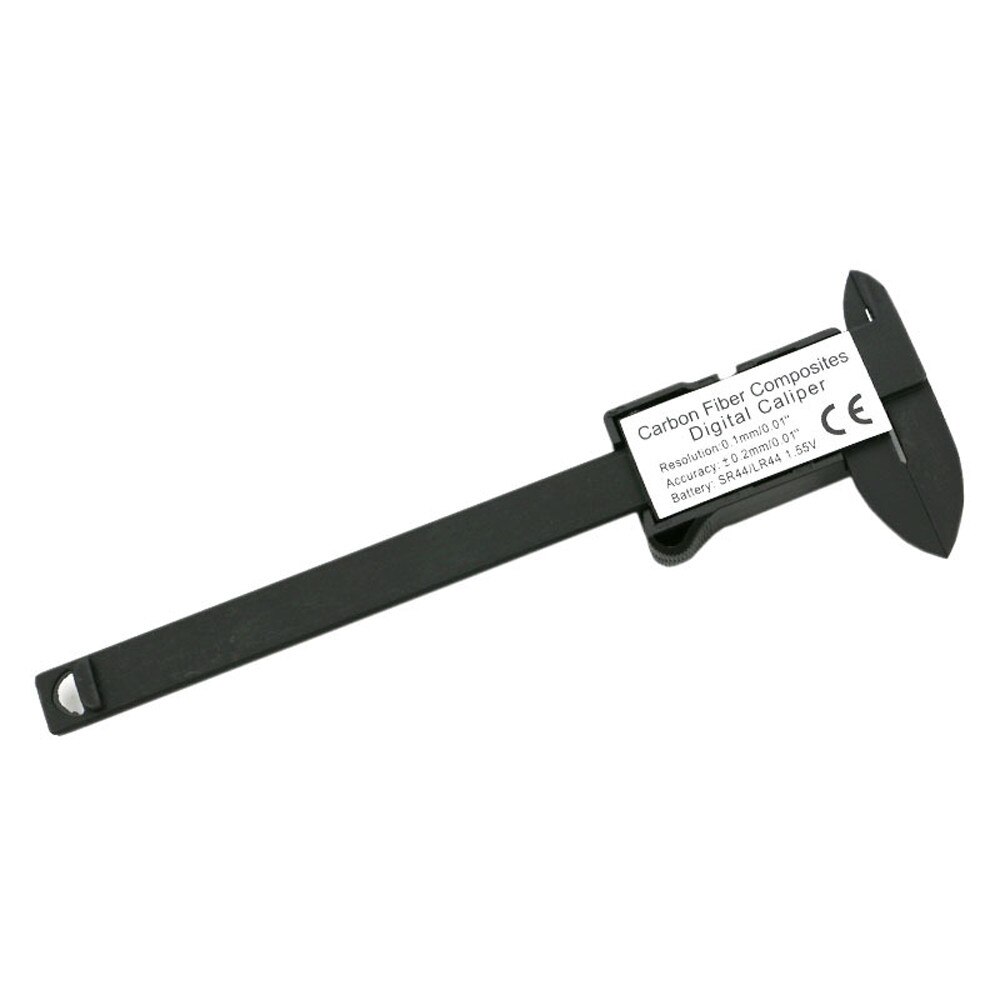 100 millimetri/4 pollici LCD Elettronico Digitale Compasso A Nonio Micrometro LCD Elettronico Digitale in Fibra di Carbonio in Fibra di Carbonio nonio cal