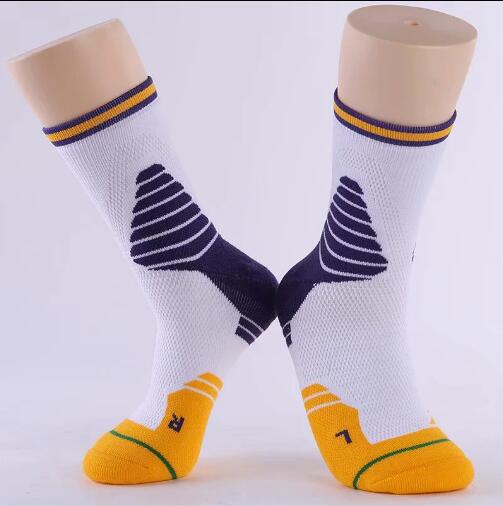 super star basketball socks, casual socks, comfortable, breathable and durable: Dark Grey