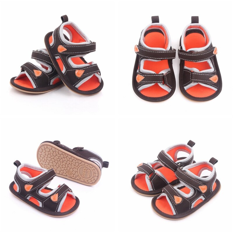 2021 Summer Fashion Baby Boy Girl Sandals Hollow scarpe traspiranti bambino suola in gomma antiscivolo primi camminatori 0-18M