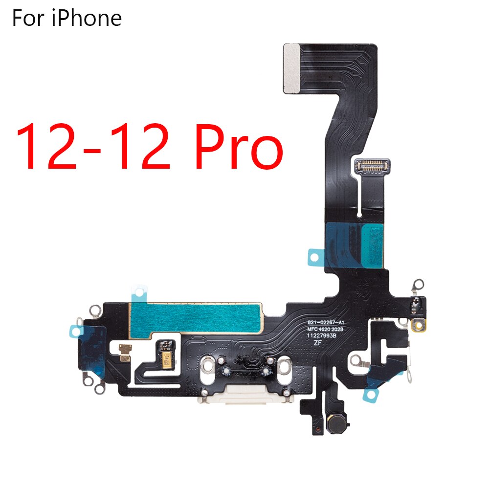 USB Charger Port Connector Dock Charging Flex Cable For iPhone 12 Pro 12Pro Max mini Replacement