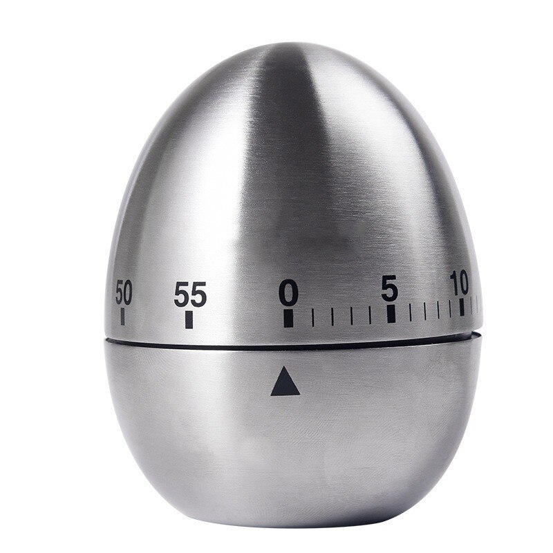 Kitchen Mechanical Timer Egg-shaped Timer, 60-minute Student Timer Baking Cooking Reminder Reloj Cocina Temporizador