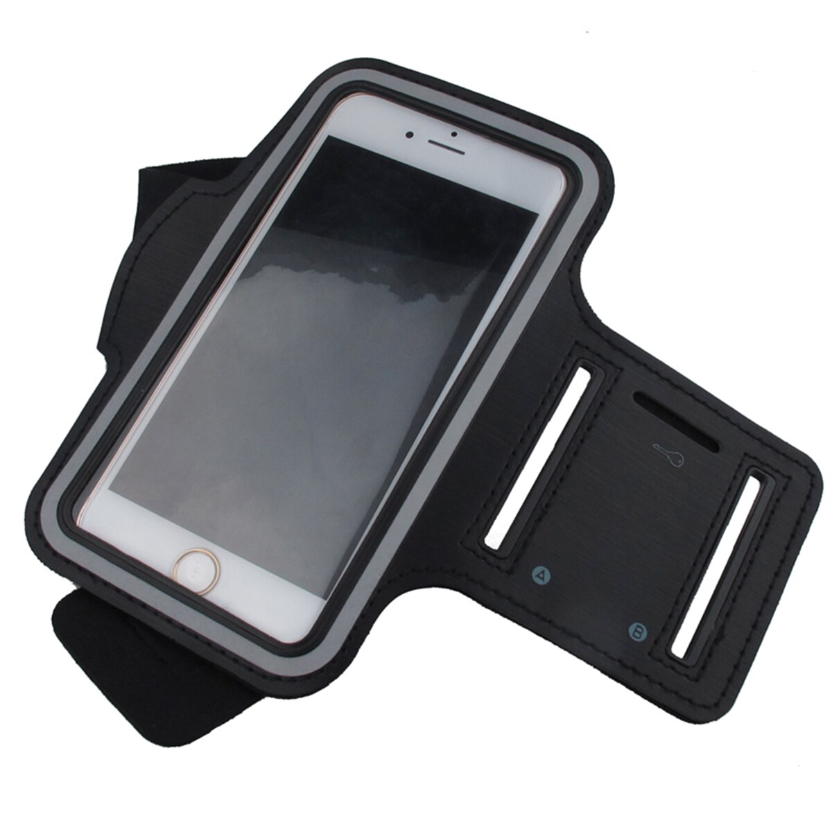 Waterproof sports arm with mobile phone for iphone xiaomi huawei 5 inches or less equipped with sports belt bag