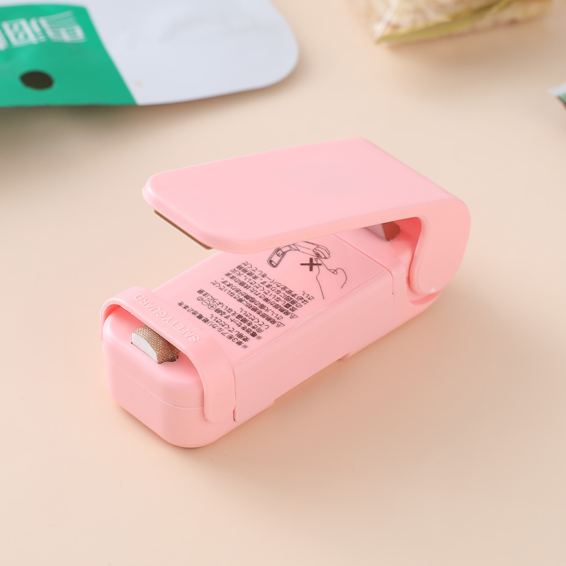 Mini Machine à sceller les aliments Portable, appareil ménager pour sceller les sacs à chaleur