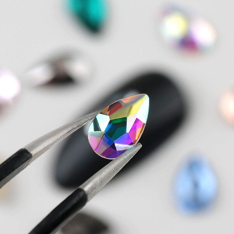 FINGERINSPIRE 60 stuks 20 mm platte achterkant ronde acryl strass blauwe zelfklevende ronde juwelen grote plastic edelstenen versieringen stok op sieraden kristallen cirkel edelstenen voor kostuum