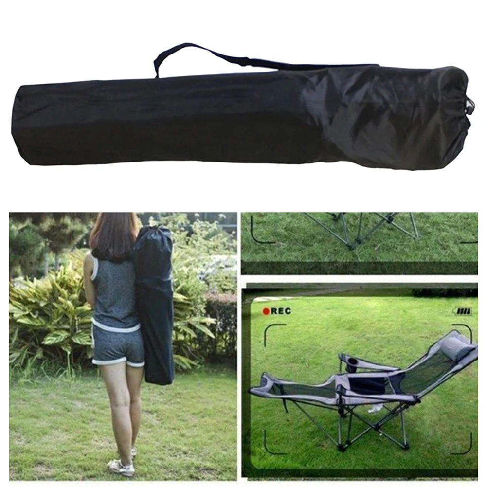 Ersatztasche, Klappstuhl, Camping, große Mundtasche, Strandaufbewahrung, Angeln, leicht, für Höhle Außenbereich, robuste Tragetasche für Reisen