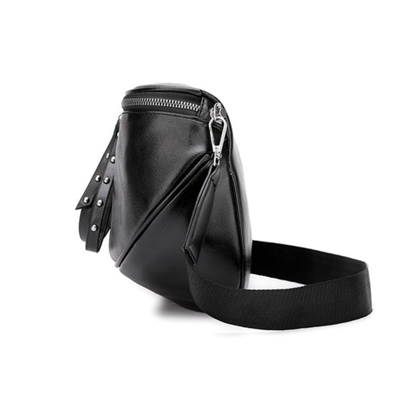 Vintage Small Messenger Bags For Women Semicircle Saddle Poach Shouder Bag Bucket Bags Crossbody Bag Females PU Leather Handbags