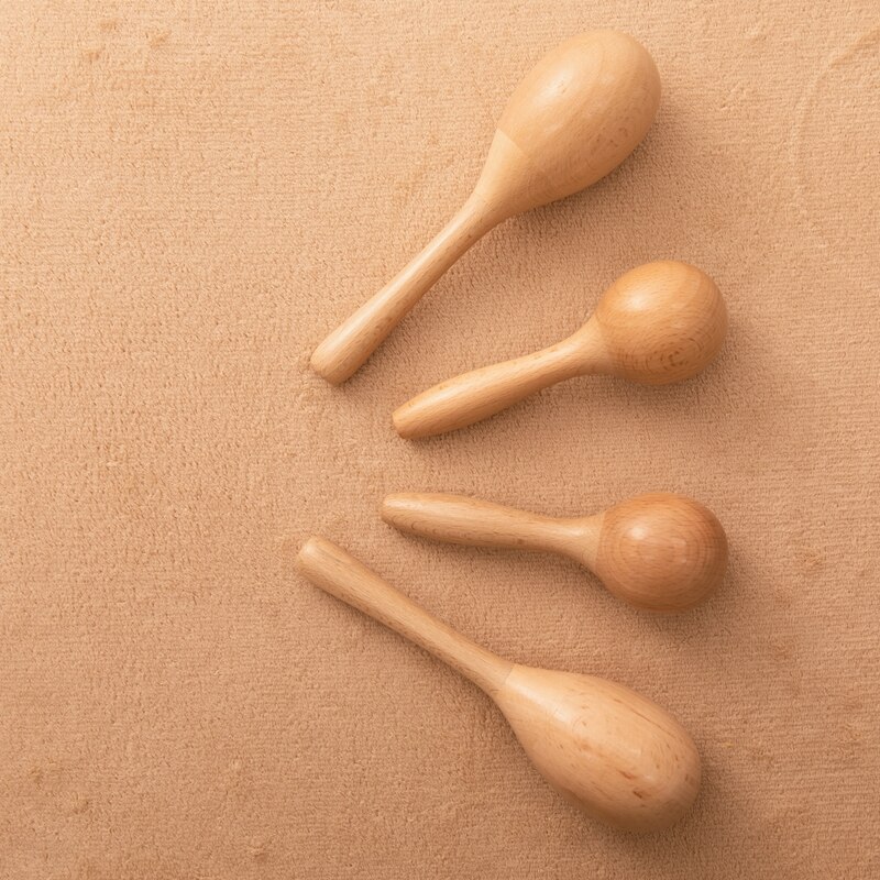 1PC Baby Wooden Toys Sand Hammer Music Rattle Inst... – Grandado