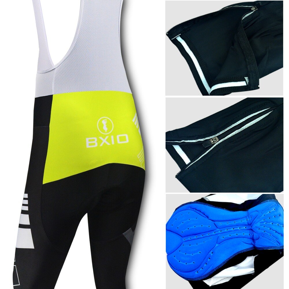 Bxio heren fietsbroek mountainbike winter warme broek ciclismo pro broek fleece thermische broek kleding lange broek bx -058- p