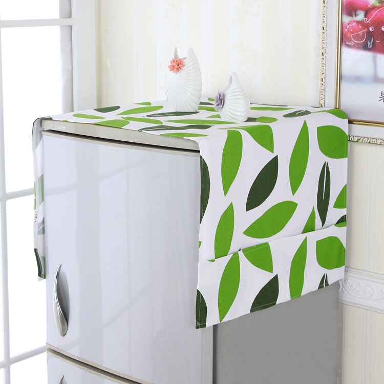 Moderne transfrontalier serviette rouleau Machine à laver cache-poussière simple ouverture réfrigérateur serviette réfrigérateur stockage sac suspendu