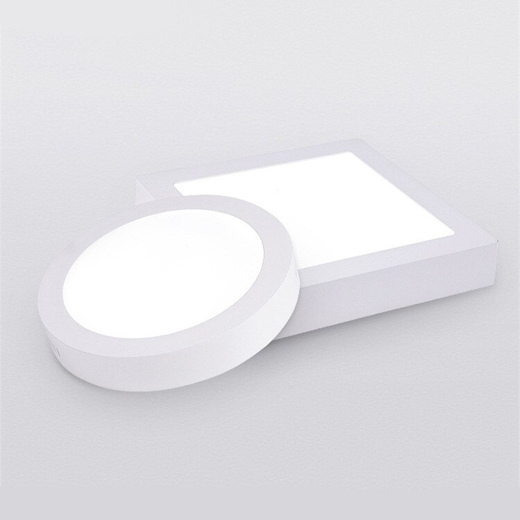 18W LED-Tafel Runde Platz Licht LED Decken Einbau Licht für Küche Badezimmer Decke Lampe 6500K LED Decke Tafel Licht