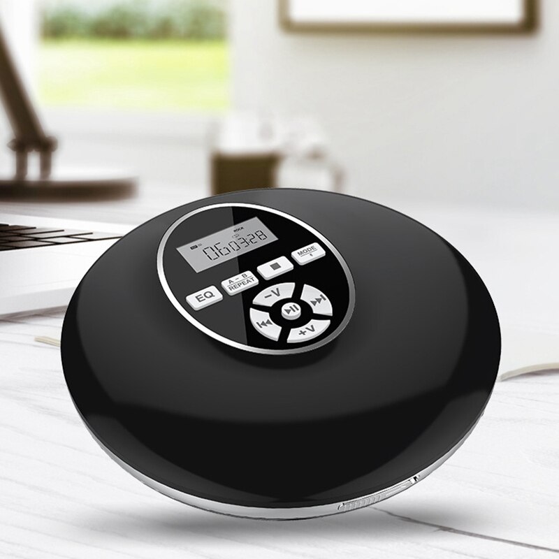 Portable CD Player with Bluetooth Walkman Player with LCD Display o 3.5mm Jack for