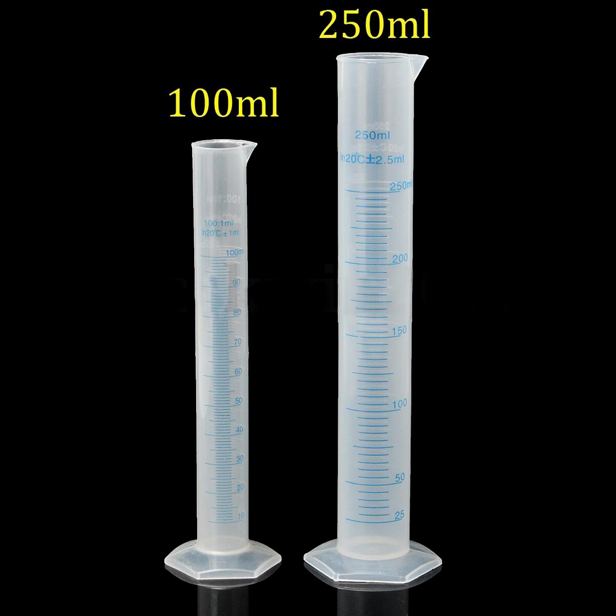 100/250ml Test Jar Plastic Tube For Beer and Wine Making Hydrometer Homebrew