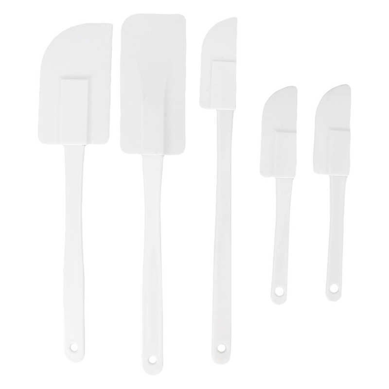 5pcs Wax Spatula Set Silicone Reusable Waxing Stirrer Applicator Multifunctional Wax Sticks for Home Salon Use