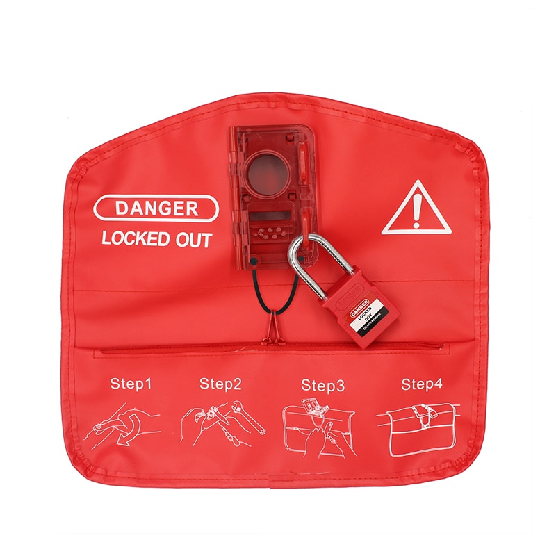 Adjustable Safety Ball Valve Lockout Locks Out from 3/8in (10mm) to 4in (102mm)