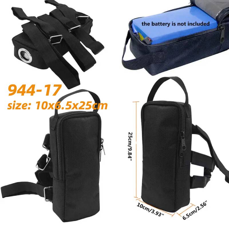 22 Maten Elektrische Fiets Case Elektrische Fiets Bagage Opslag Fiets Elektrische Fiets Pvc Li-Ion Batterij Scooter S M L-: Licht Geel