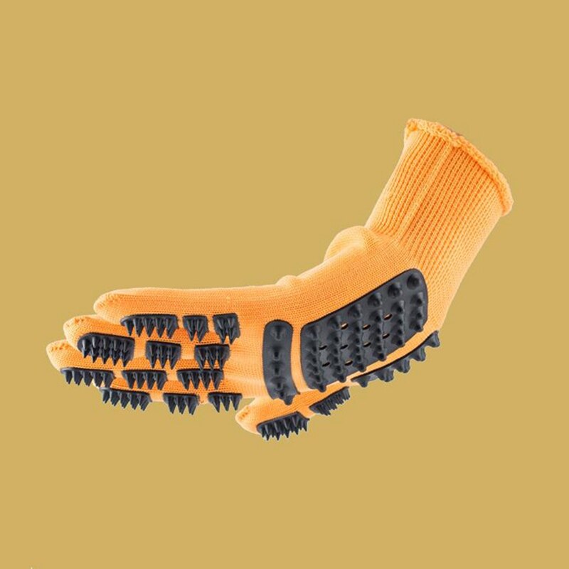 Hundesalon Handschuh Sanfte De-Verschütten Pinsel Handschuh vergeben Gewinnen Verschütten bat Haar Entferner Handschuhe für Katzen Hunde Pferde