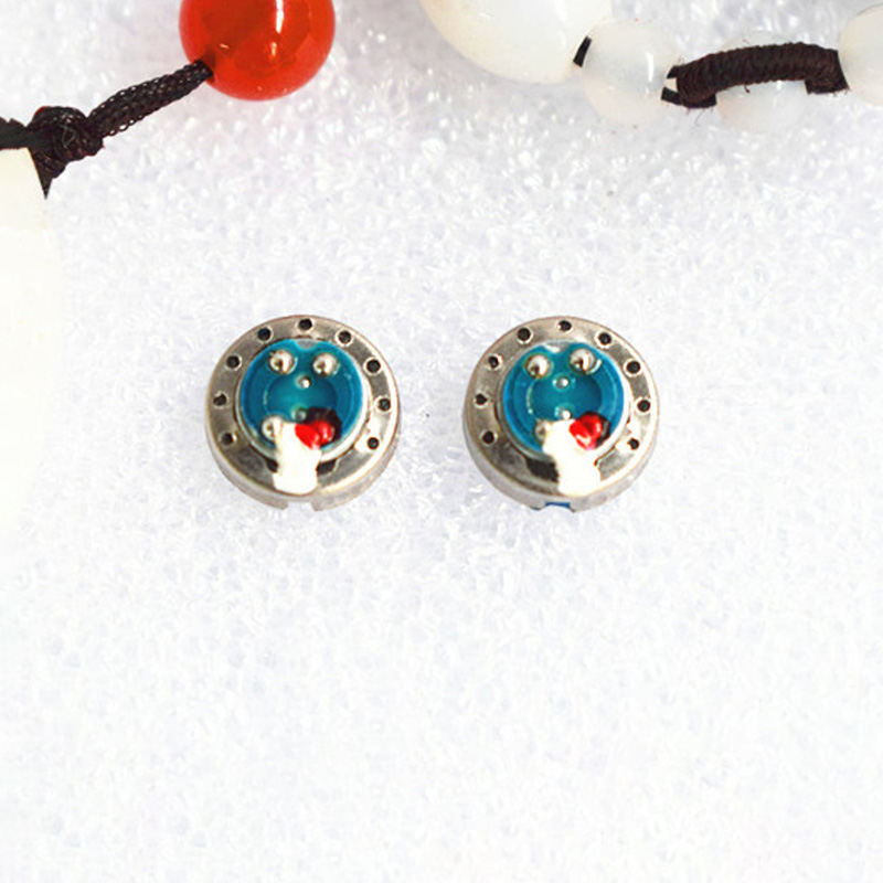 10MM 48 ohm Headphone Speakers IE8 Titanium Film Headphone Driver Unit Copper Shell Driver Unit for IE6 IE7 IE8 IE80