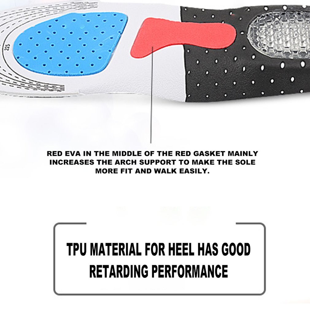 Semelles souples chaussures de soins des pieds professionnels tapis semelles de sport chaussures en silicone tapis semelles respirantes