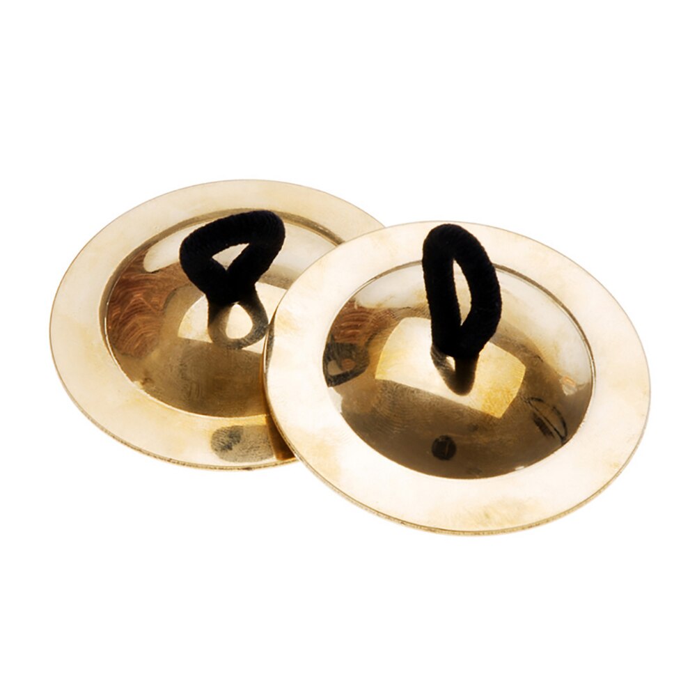 Mini platillos para dedos, Juguete Musical de ritmo, instrumento de percusión para niños,
