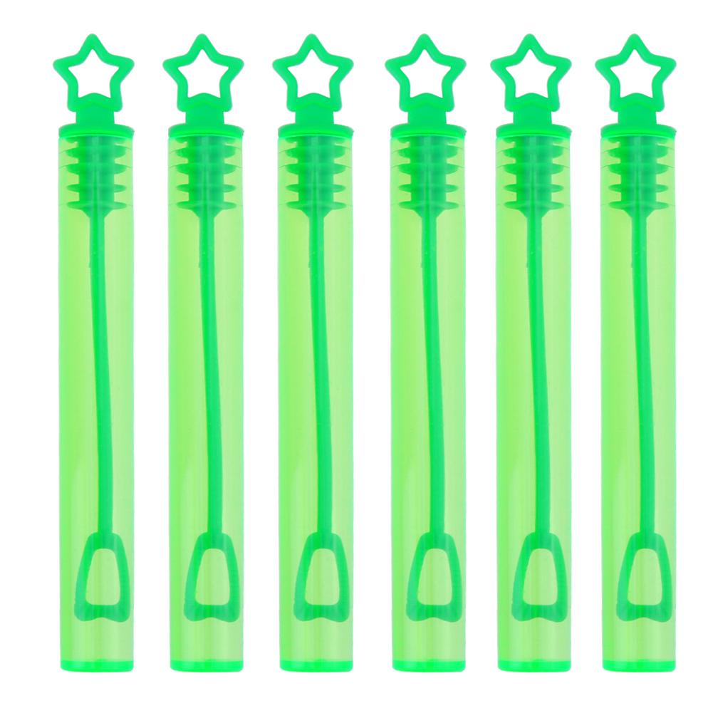 6 Pcs Wedding Bellen Zeep Bubble Flessen Liefde Hart Burbujas Bubble Pomperos De Jabon Para Bodas Bulle Mariage: Green