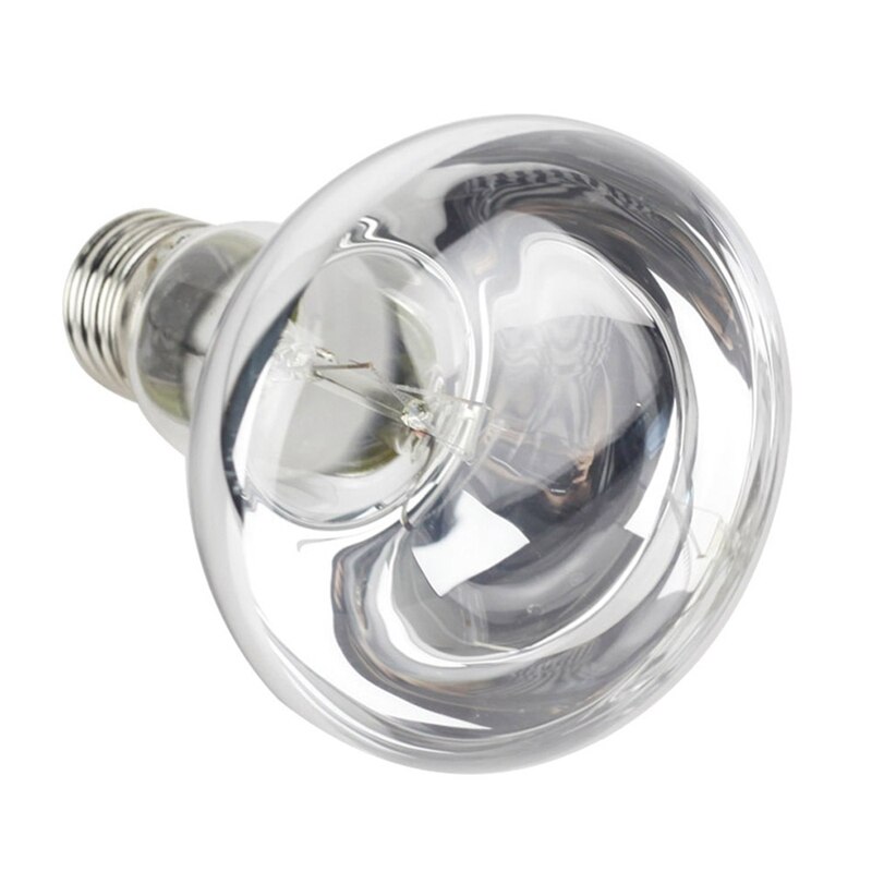 75w 2-- pack zonnespot warmtelamp 110v zachte gloeiende uva glazen afdekking warmtelamp licht voor hagedis baardagaam kameleon s
