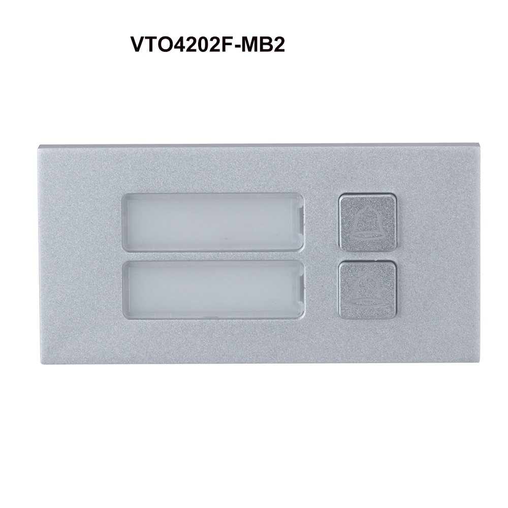 Dahua VTO4202F-X Series Modular Outdoor Station Voice and Video 2 MP Definition Fisheye Camera 160° View Range Access control: VTO4202F-MB2