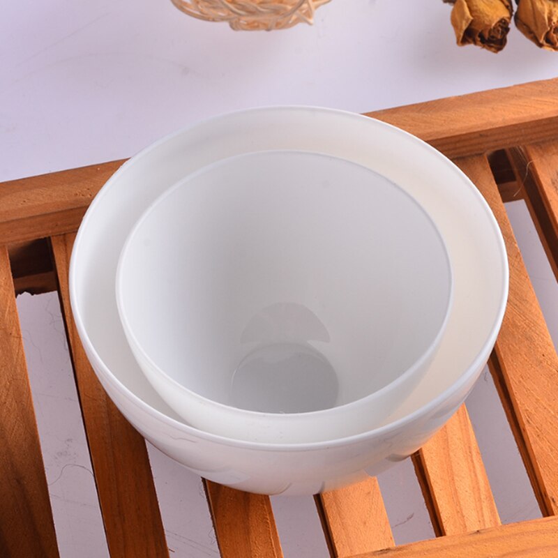 Recipiente de plástico antigotas para mascarilla, cuencos de medición para Sal, salsa, azúcar, mantequilla