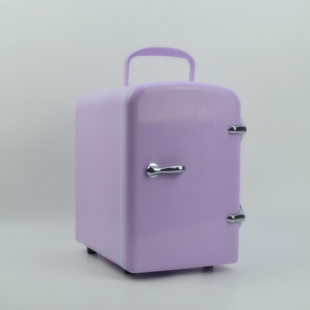 12v Mini Car Fridge Cooler And Warmer Portable Refrigerator Semiconductor Car Freezer For Food Cosmetics In Car Home Office: Default Title