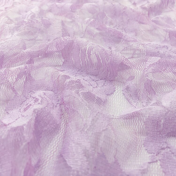 1*1.5 Meters Embroidery Eyelash Cotton Lace Fabric French Cord Lace Cloth Nigerian African Guipure Lace For Party Wedding Dress: 02