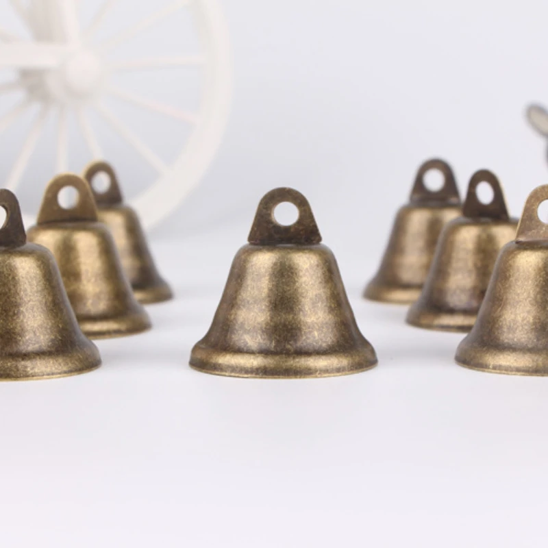 5 pcs/10 pcs 38mm Messing Kerst Decoratie Jingle Bells Huisdier Hangers Opknoping voor Festival Party Maken windgong Decoraties