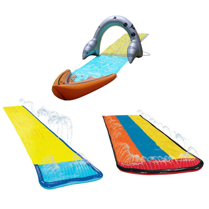 Beach Water Spray Surfboard Outdoor Summer Children Adult Waterslide Backyards Lawn Pool