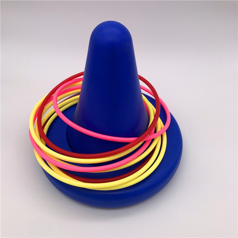 Sensorische integratieapparatuur, kruk met één voet, stoel, kleuterschool, vroege kinderjaren, fysieke fitheidstraining, evenwicht, enkele voet: Du jiao yi blauwe 8 cirkel