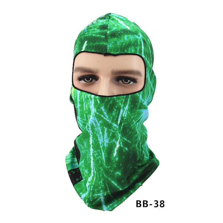Biker Motorcycle Face Mask Headgear Headscarf Skull Balaclava Foulard Hood: YB14