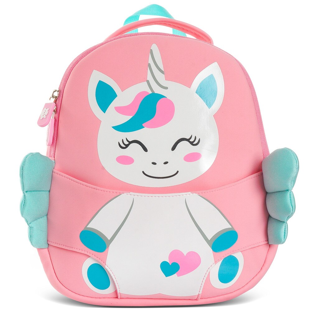 Cocomilo Brand Kids 3D Cartoon Unicorn School Bags for 2-5 Years Children Kindergarte Girls Boys Animal Schoolbag Backpack