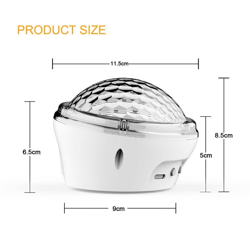 USB LED Star Projector Night Light Twinkle Starry Projector Lights 4 Modes Timer Bedside Lamp Night Light Kids