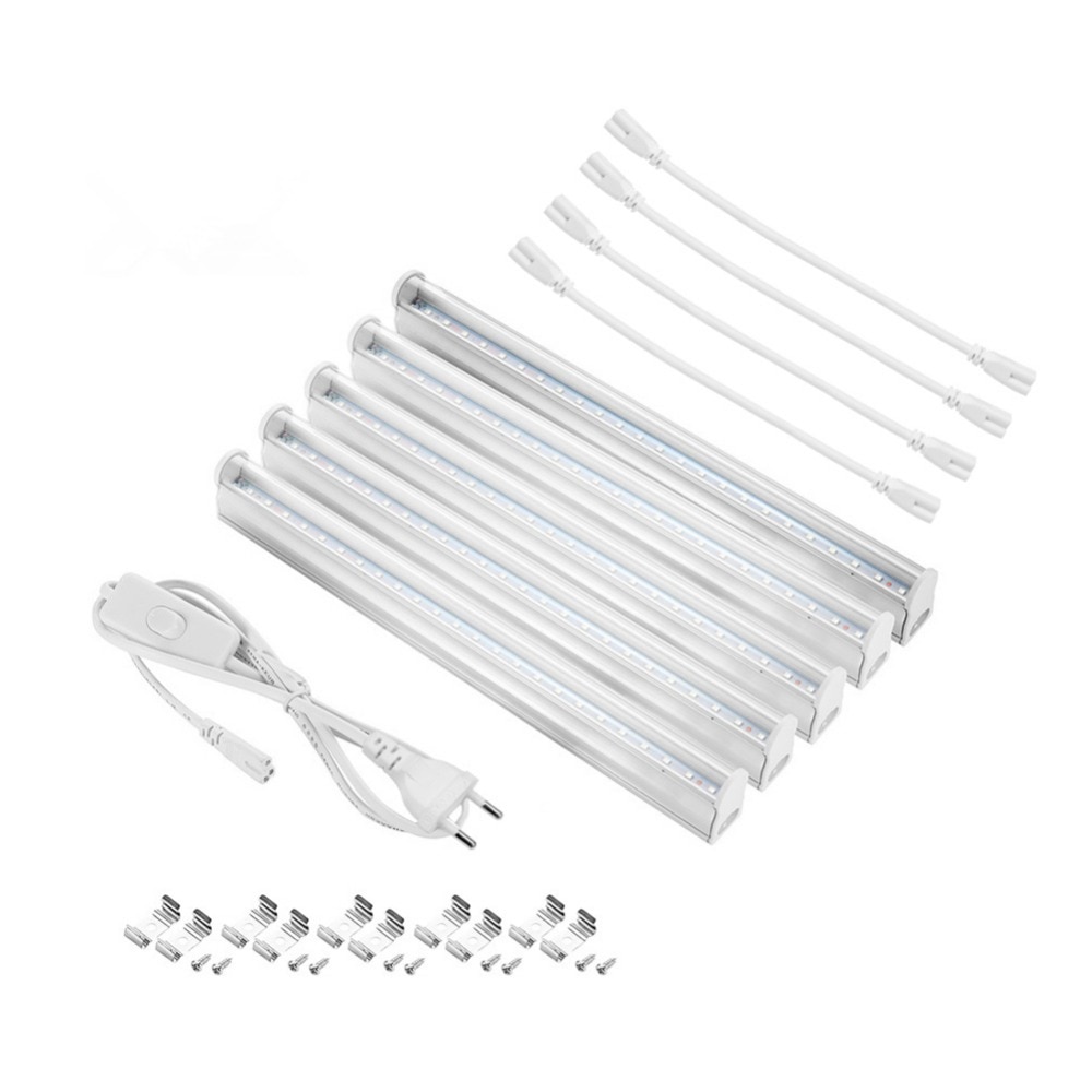 Led odlingsljus inomhus hem blombelysning tillväxt fito lamprör för växter plantskola hydroponics fullt spektrum led fytolampa