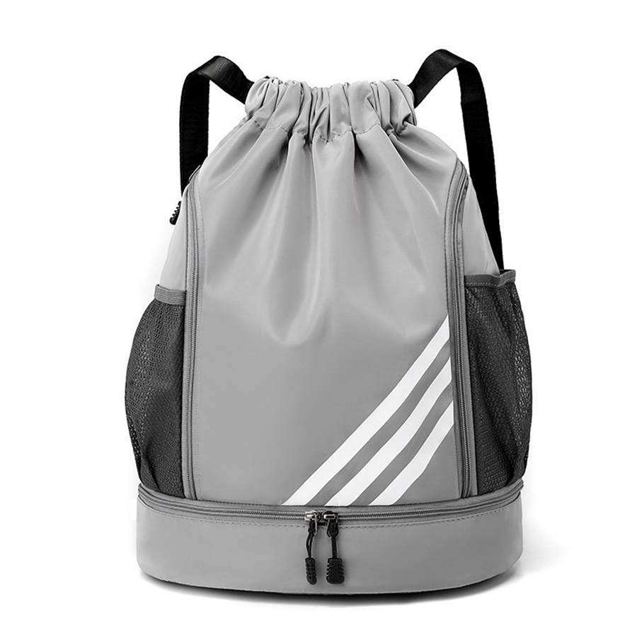 Gym Bag Fitness Backpack Women Men Basketball Backpack Outdoor Soccer Football Storage Bags Training Drawstring Sports Mochila: army green