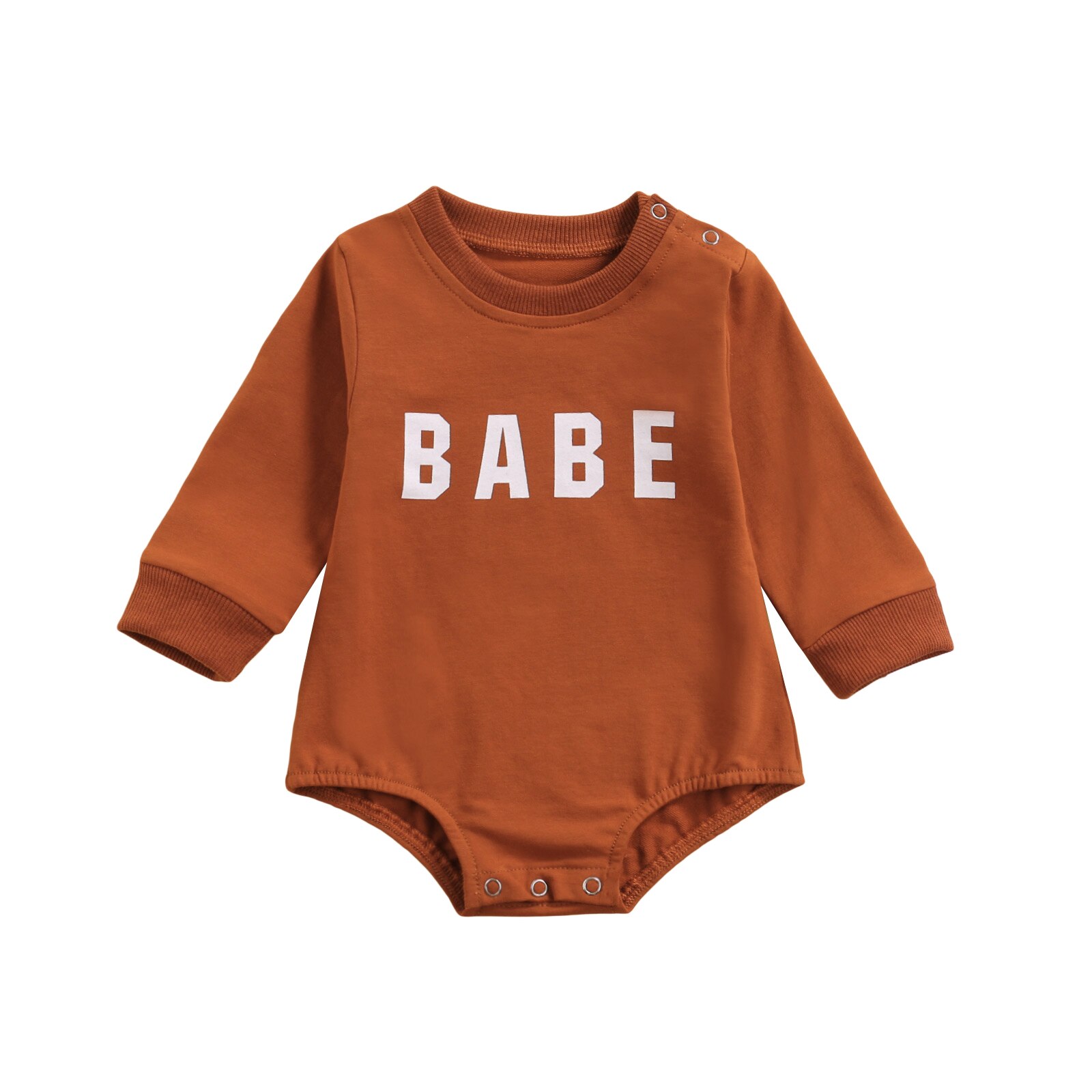 Citgeett Herbst Kleinkind Baby Mädchen Jungen Karosserie knapp Gedruckt Langen Ärmeln Overall Outfit Kleidung Frühling Anzug: A / 12m